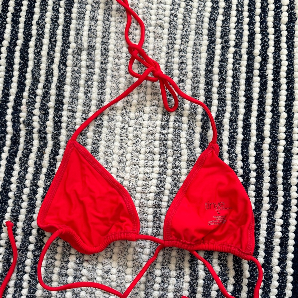 Tinye Red Bikini Set - Picture 4 of 5